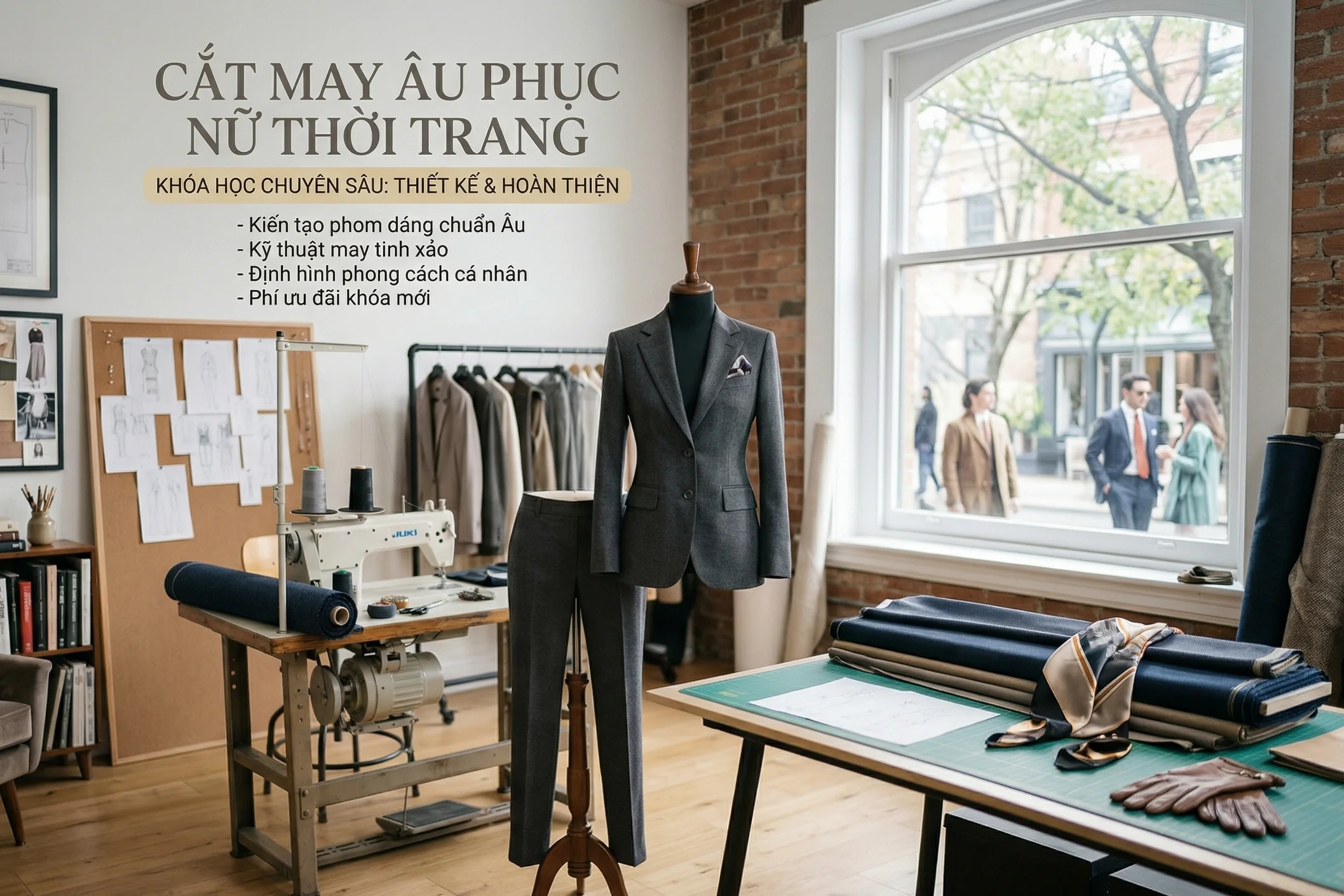 Cắt may Âu phục