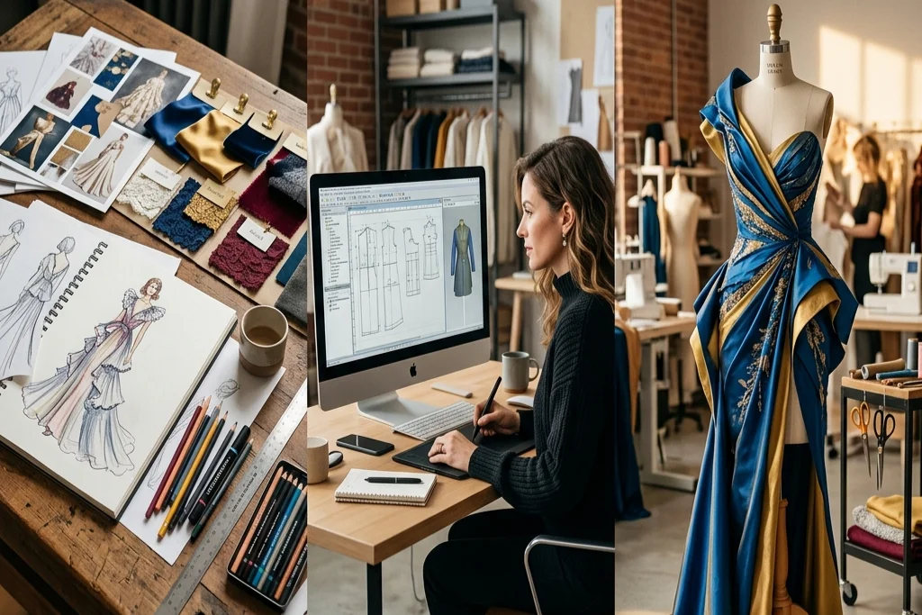 Hành trình thiết kế thời trang chuyên nghiệp